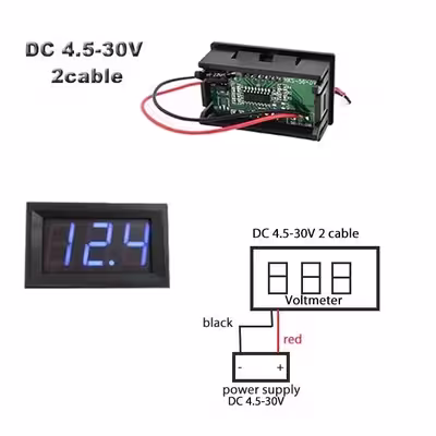 ماژول ولت متر دیجیتال مدل B0.56-30V