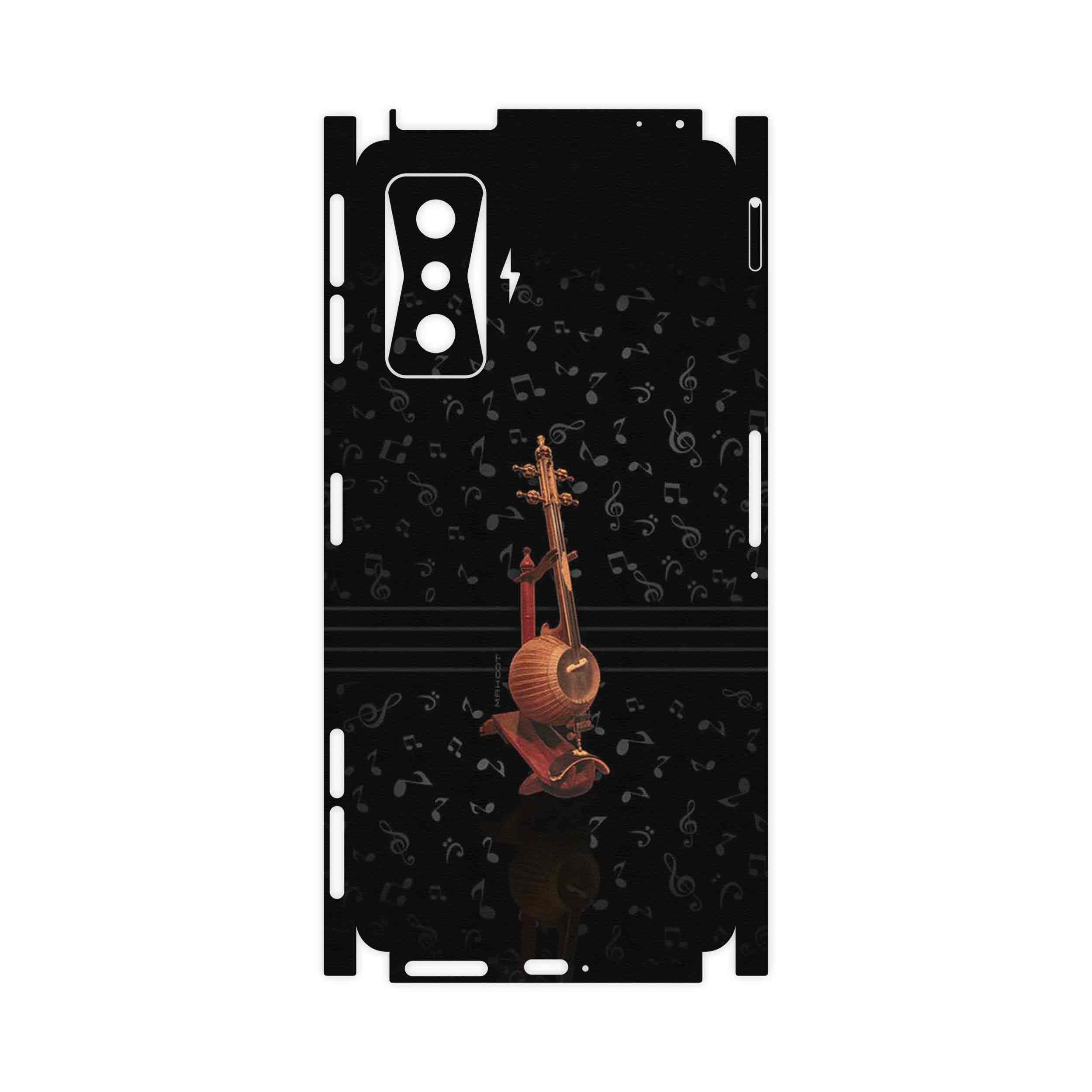برچسب پوششی ماهوت مدل Persian_Fiddle_Instrument-FullSkin مناسب برای گوشی موبایل شیائومی Redmi K50 Gaming