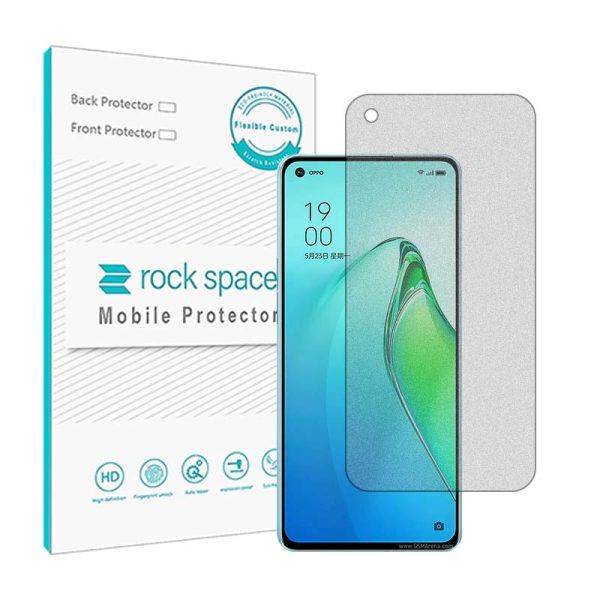 گلس اوپو Reno8 Pro (China) مدل نانو هیدروژل مات برند راک اسپیس کد 21338S