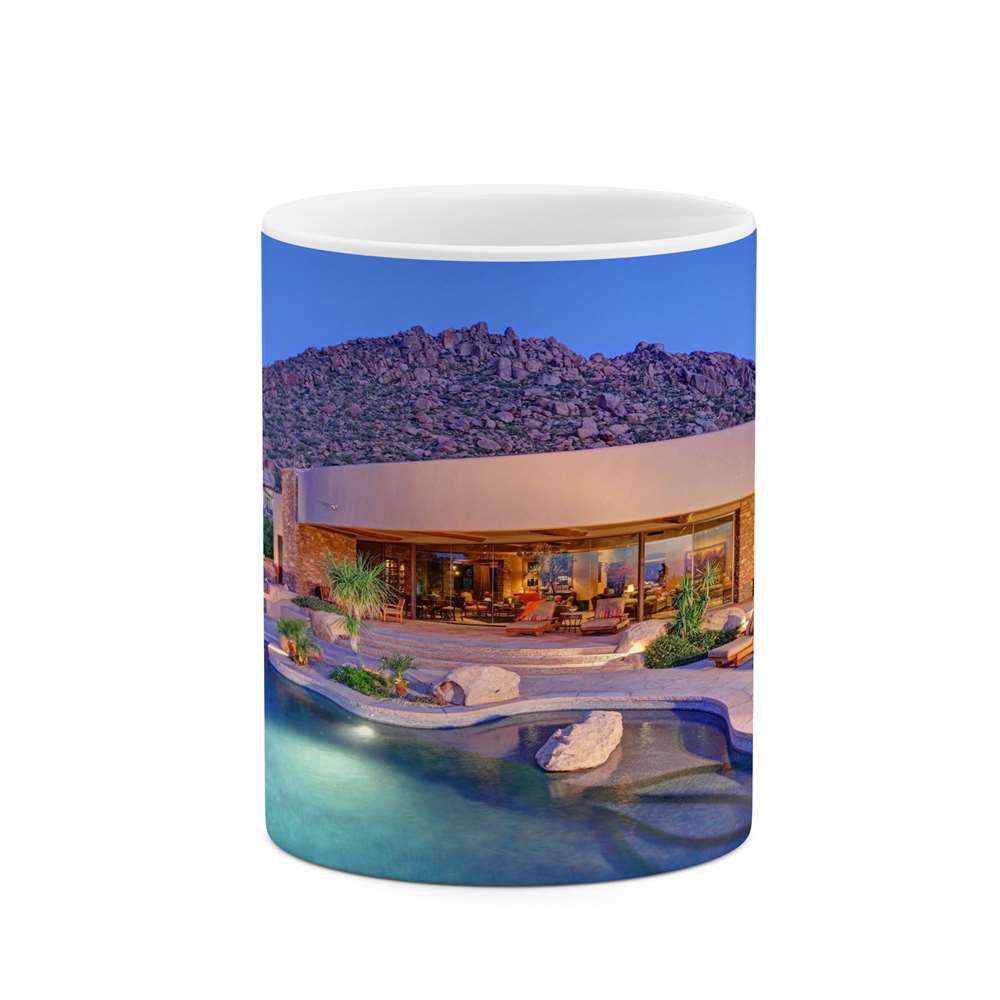 ماگ طرح خانه ویلایی مدل mgs12140