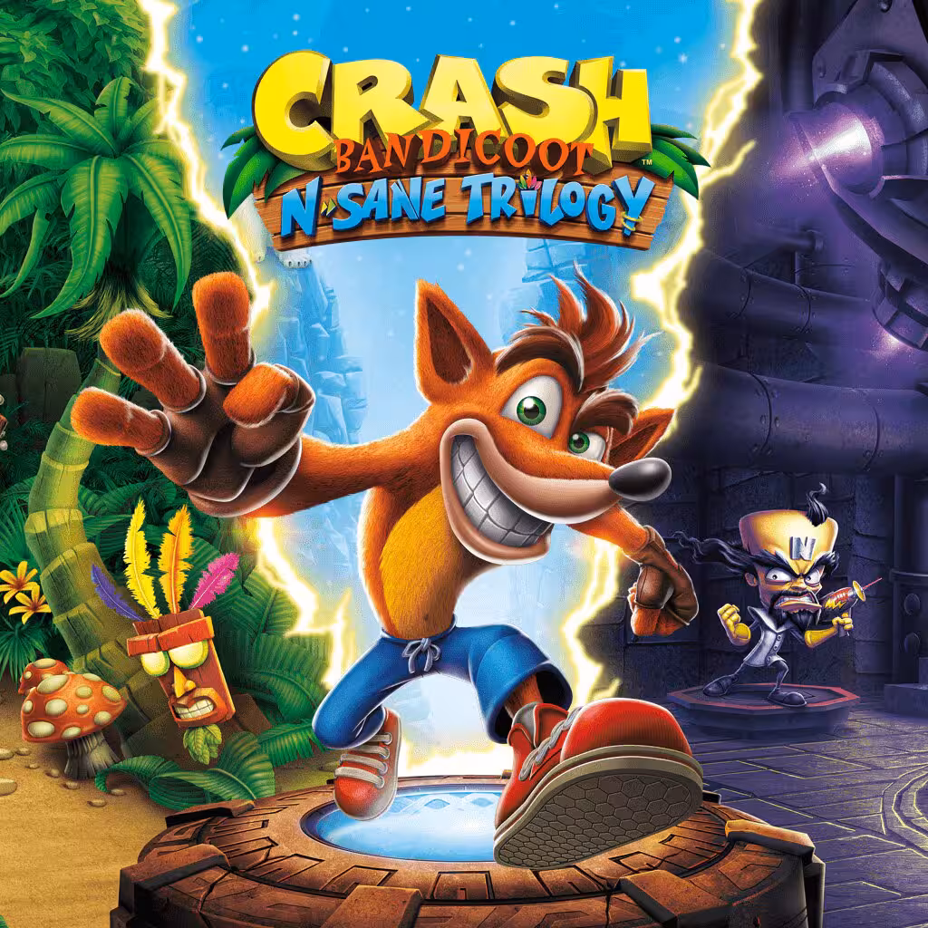 خرید اكانت Crash Bandicoot N Sane Trilogy ظرفيت دوم PS5 با بهترین قیمت