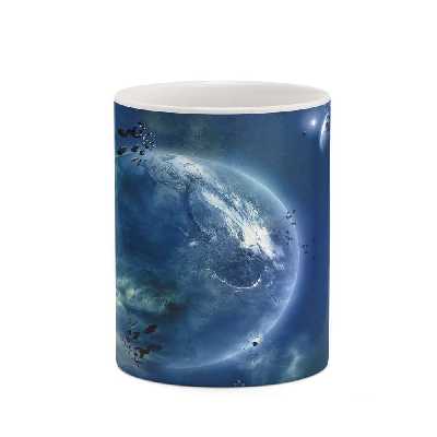 ماگ کاکتی طرح فضا و کهکشان مدل mgh19976