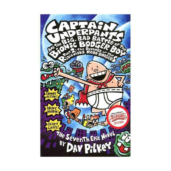 کتاب Captain Underpants 7 اثر Dav Pilkey انتشارات Scholastic
