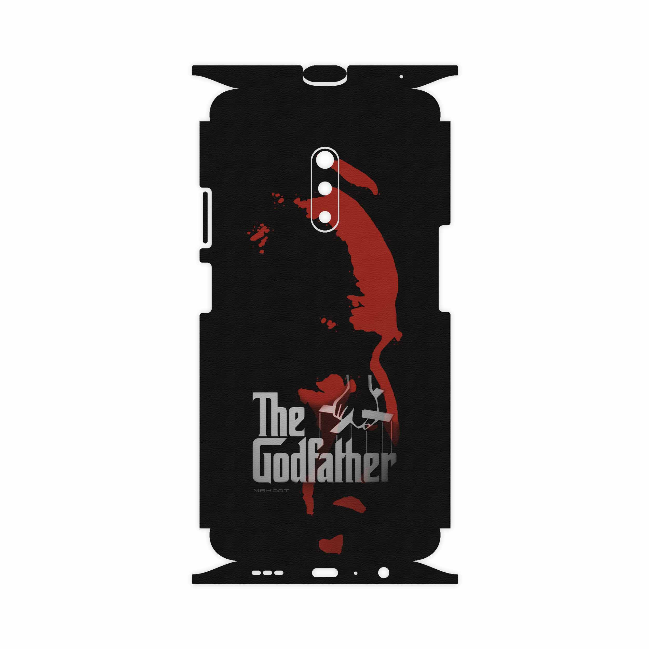 برچسب پوششی ماهوت مدل The Godfather-FullSkin مناسب برای گوشی موبایل اپو Realme X