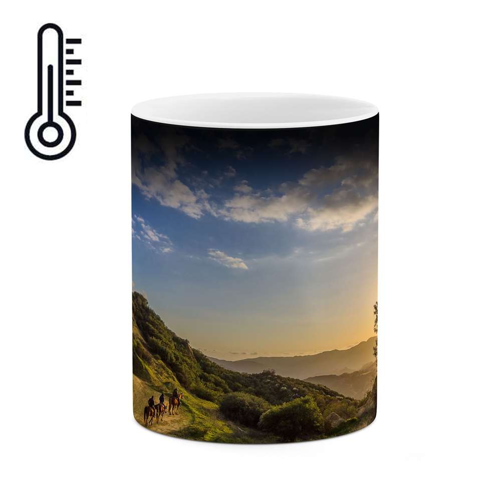 ماگ حرارتی طرح منظره طبیعت  مدل mgph11962