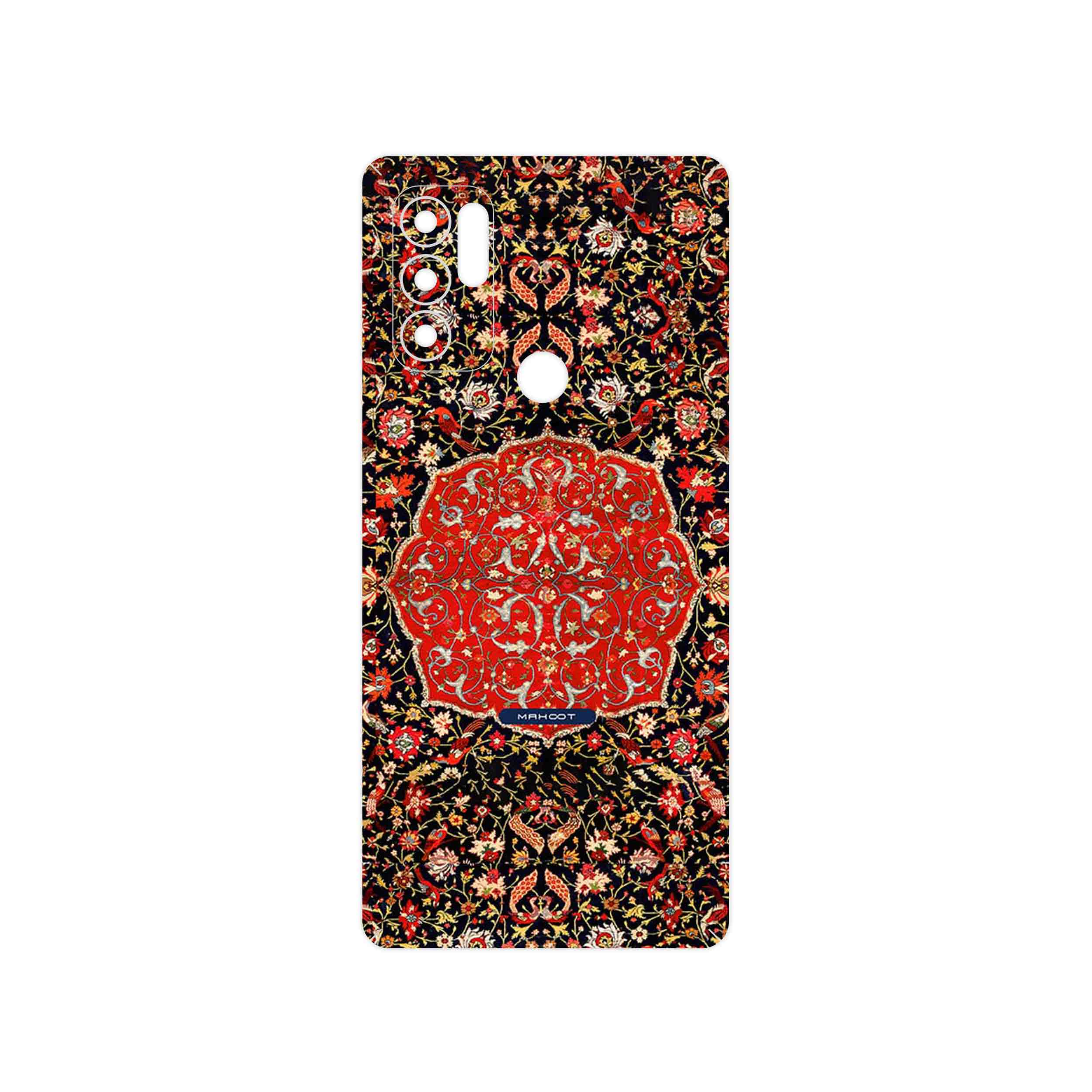 برچسب پوششی ماهوت مدل Persian_Carpet_Red مناسب برای گوشی موبایل موتورولا Moto G60S