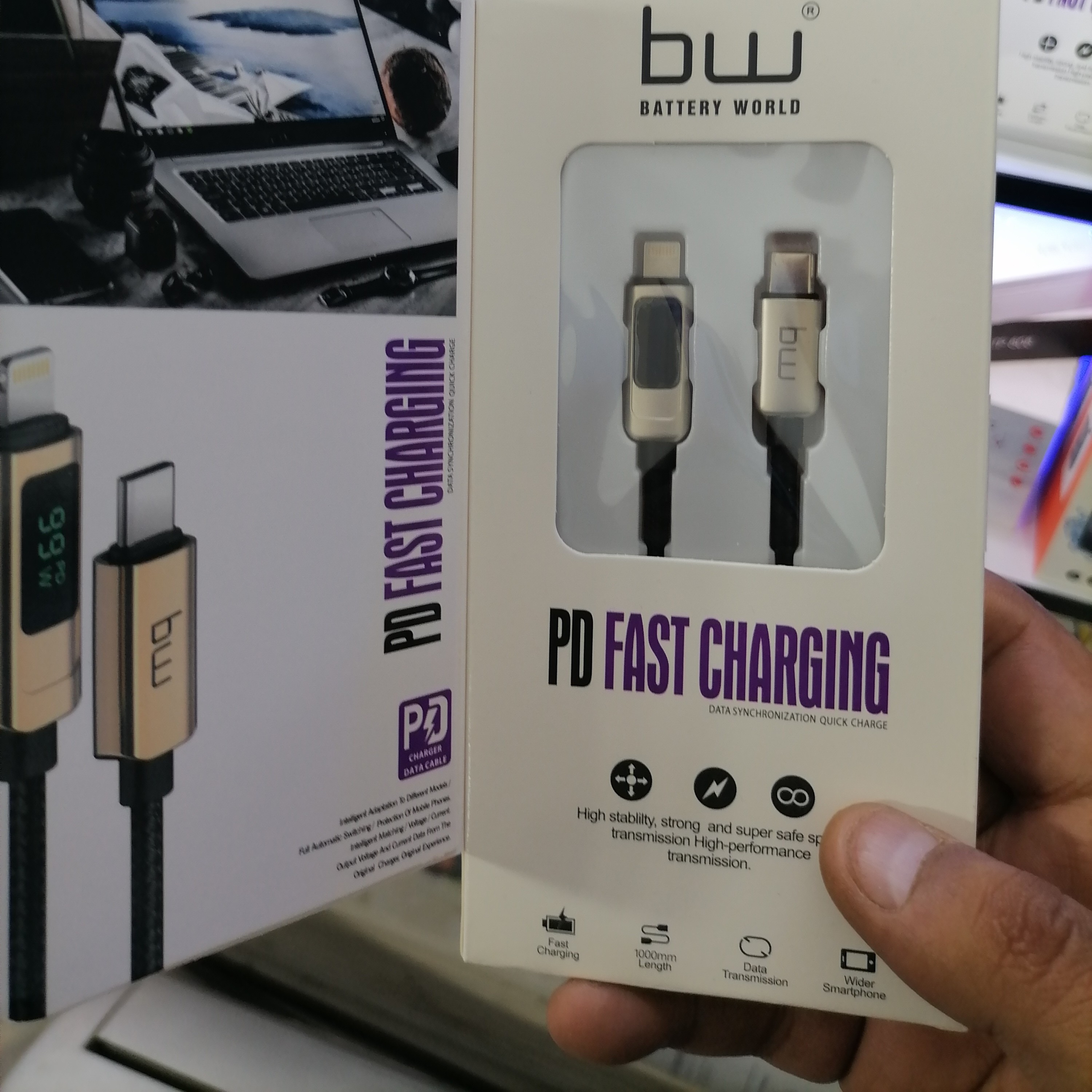 کابل آیفون مناسب 11تا 14 پرومکس با گارانتی