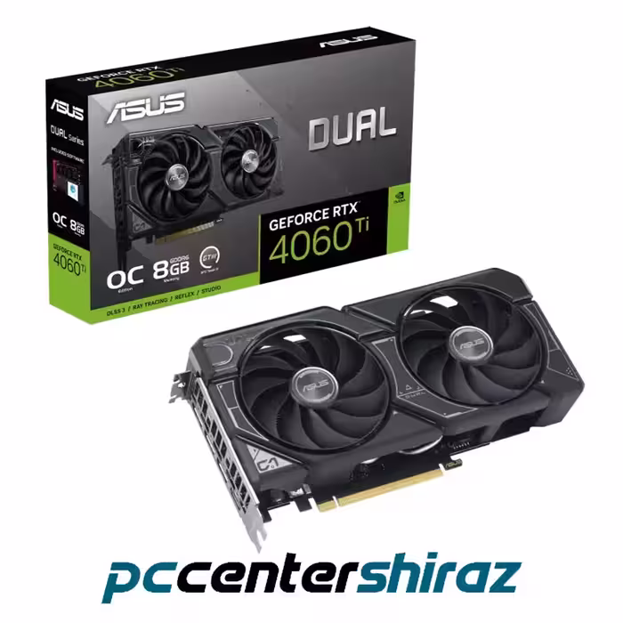 کارت گرافیک ایسوس مدل ASUS Dual GeForce RTX 4060 Ti OC 8G