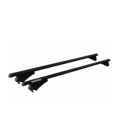 باربند سقفي آلومينيوم آنديزه بدون قفل تايگر بلند منابو – Menabo Tiger Black – (135 cm)
