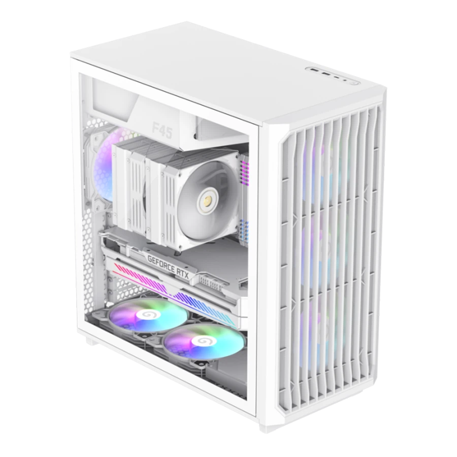 کیس گیمینگ گیم مکس GAMEMAX F45 WH | فروشگاه گیمینگ تکاف