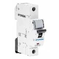 کلید مینیاتوری 6 آمپر تک پل هیوندای کد C6-6KA-1P