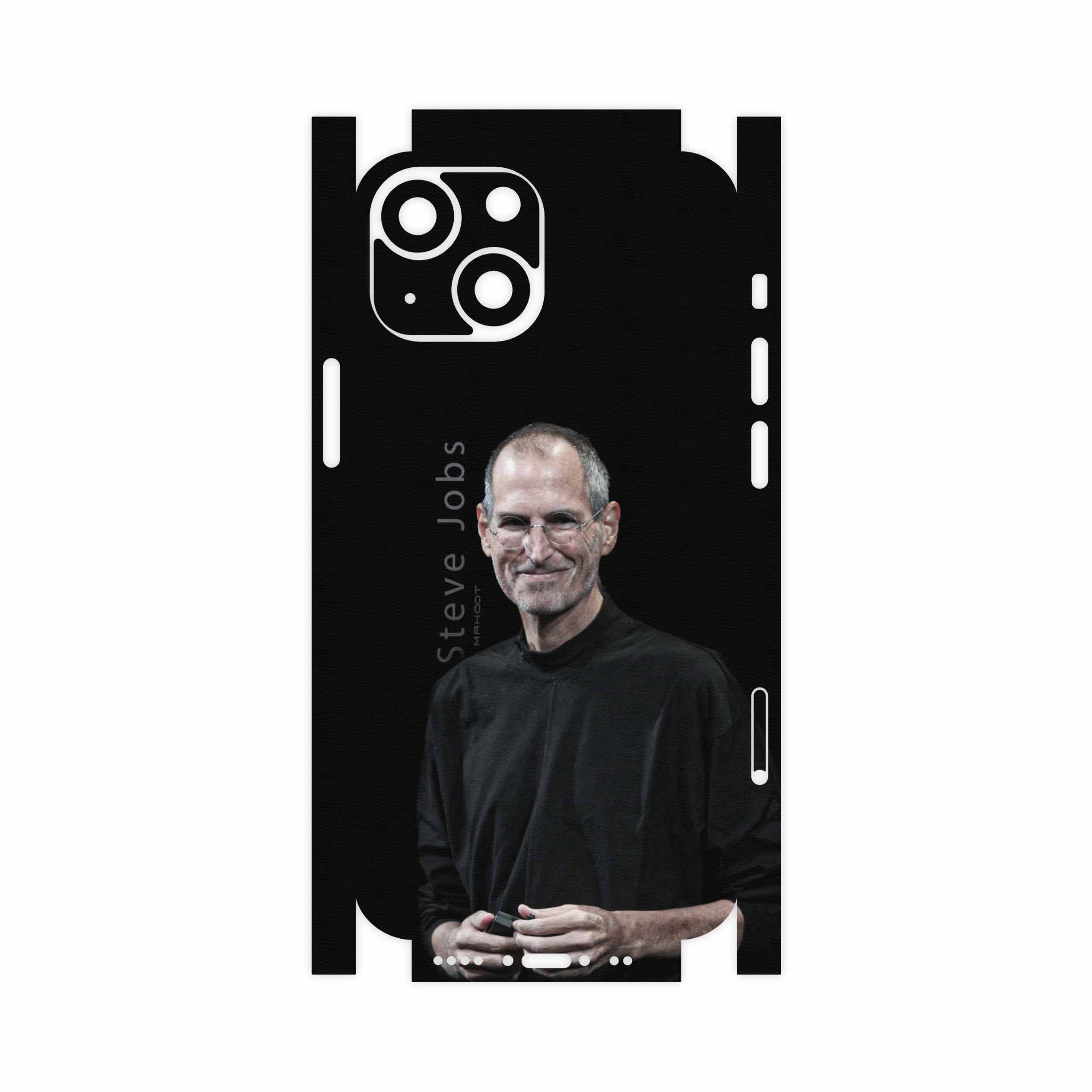 برچسب پوششی ماهوت مدل Steve-Jobs-FullSkin مناسب برای گوشی موبایل اپل iPhone 13 Mini