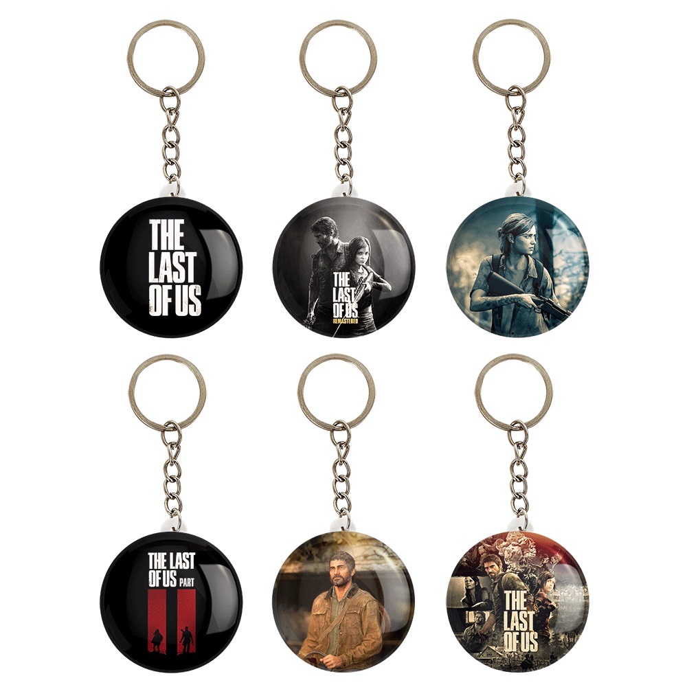 جاکلیدی خندالو مدل The Last Of Us کد 324A مجموعه 6 عددی