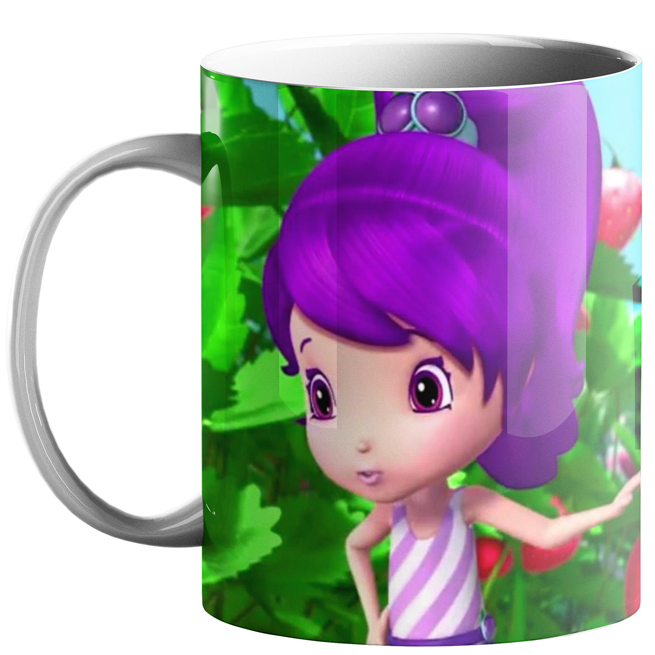 ماگ طرح دختر توت فرنگی کد to3