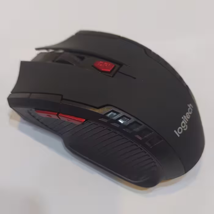 موس بیسیم 6 کلید.   Logitech 