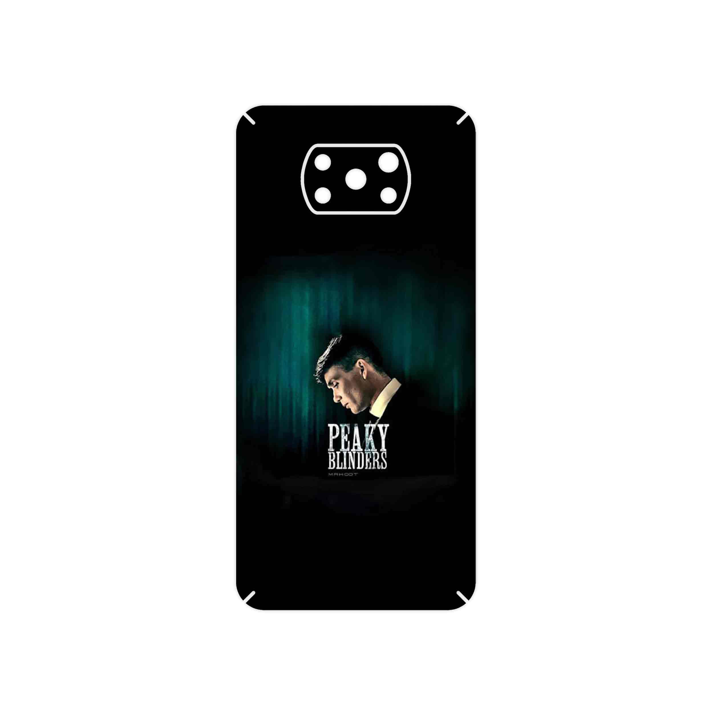 برچسب پوششی ماهوت مدل peaky blinders مناسب برای گوشی موبایل شیائومی Poco X3 NFC
