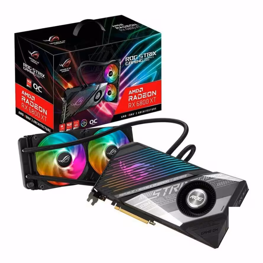 کارت گرافیک ایسوس ROG STRIX Radeon RX 6800 XT 16GB LC OC