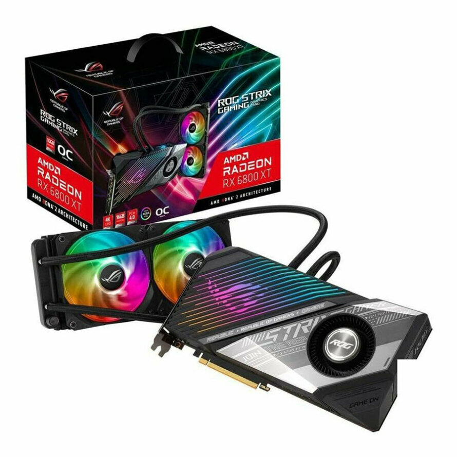 کارت گرافیک ایسوس ROG STRIX Radeon RX 6800 XT 16GB LC OC