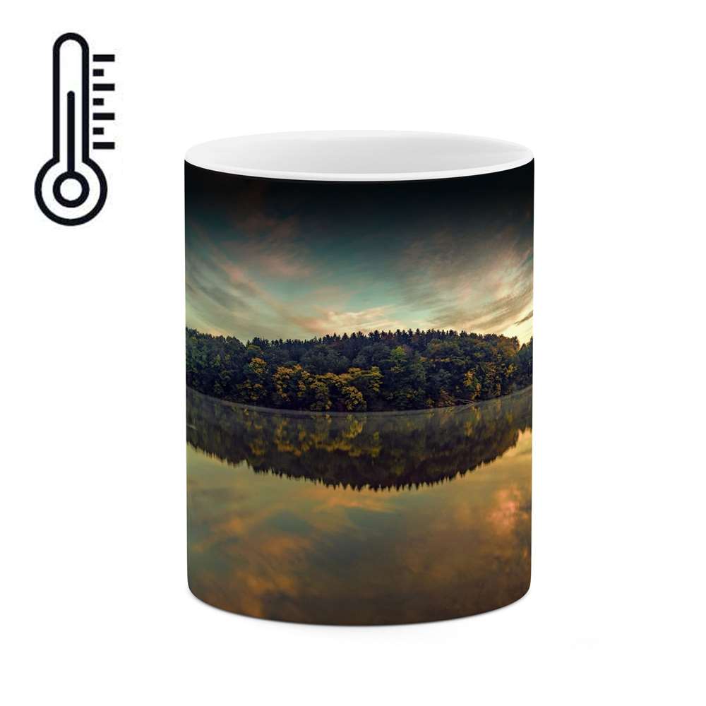 ماگ حرارتی کاکتی طرح منظره مدل mgh14242