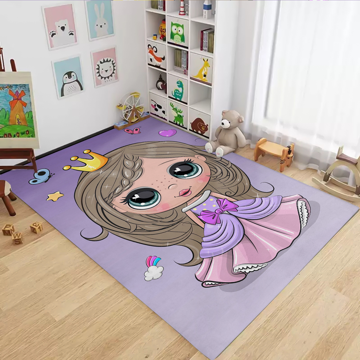 فرشینه دخترانه پرنسسی WA-2423-s