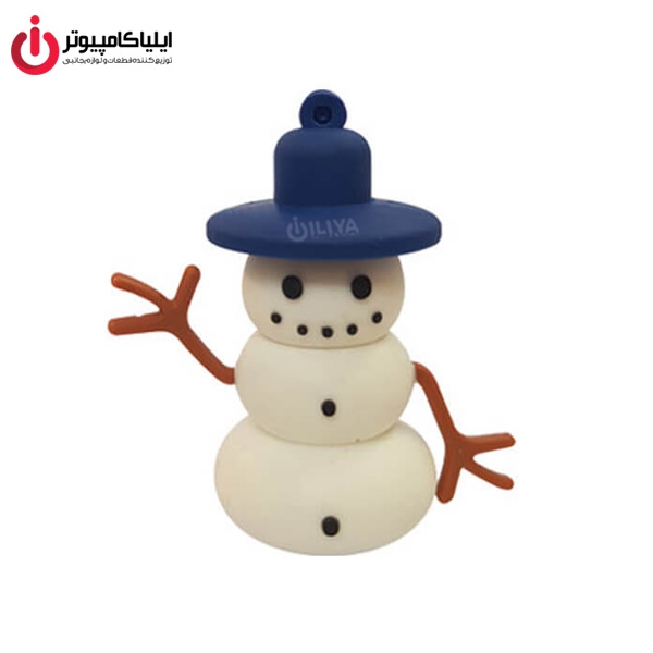 فلش مموری عروسکی کینگ فست مدل SN-12 طرح آدم برفی ظرفیت 32 گیگابایت