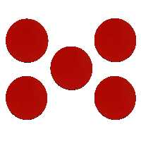 زیره کیک مدل دایره بسته 5 عددی