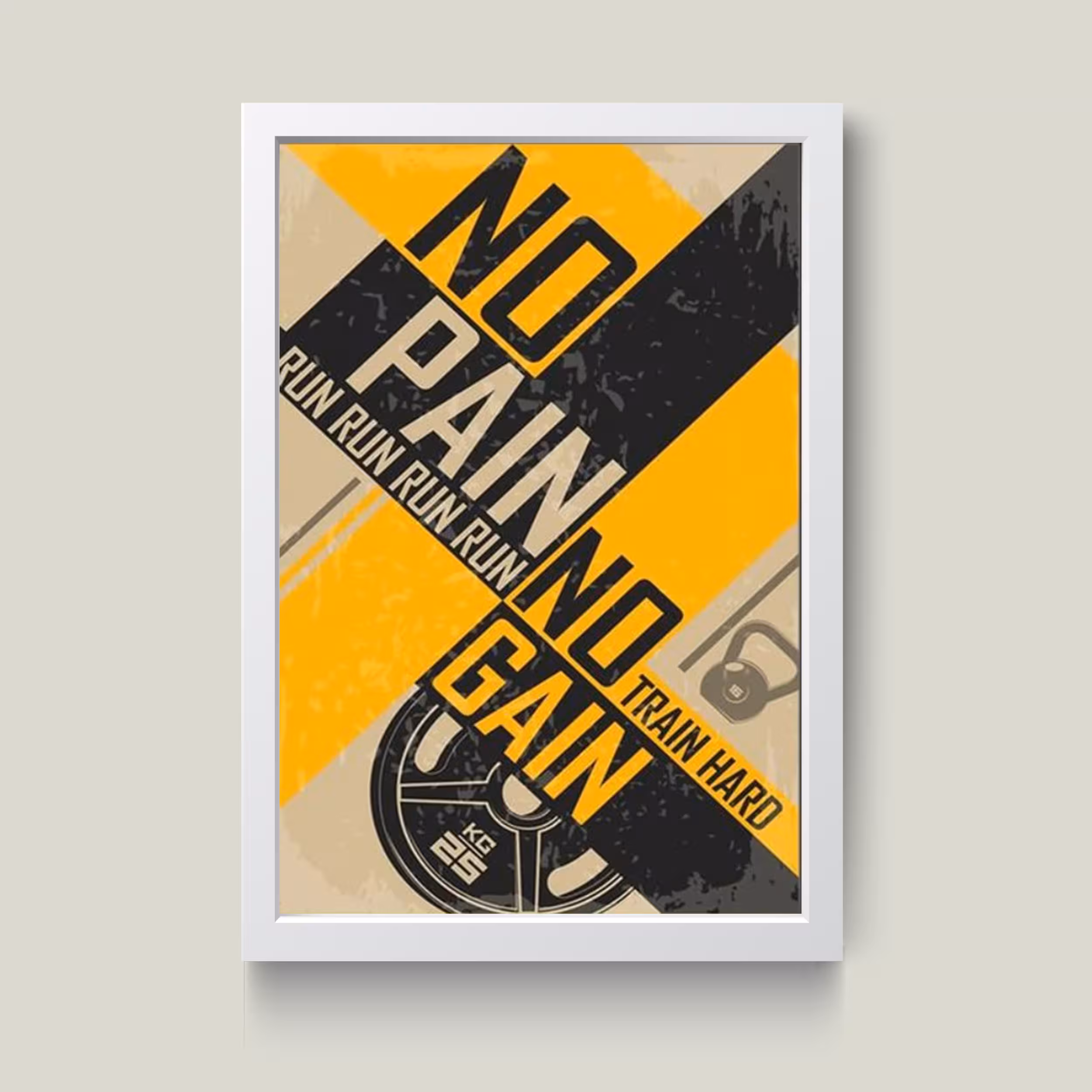 تابلو مدل دکوراتیو انگیزشی No painکدG10-17
