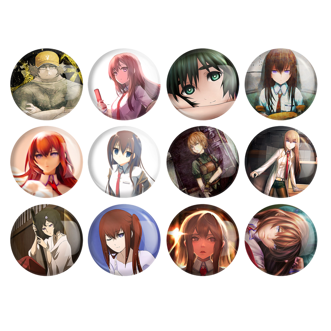 پیکسل خندالو مدل انیمه اشتاینز گیت کد 959 مجموعه 12 عددی