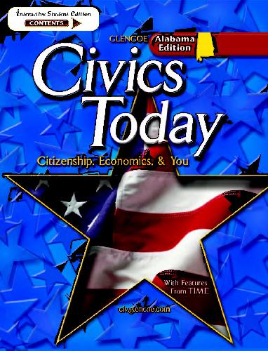 خرید و دانلود نسخه کامل کتاب Politics Civics Today Citizenship, Economics and You - PDF