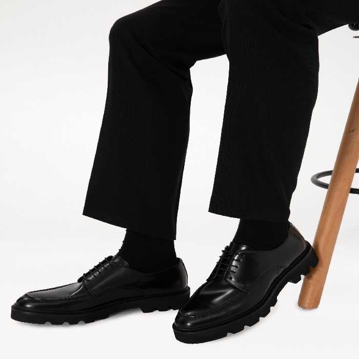 کفش روزمره مردانه مشکی پیرکاردین