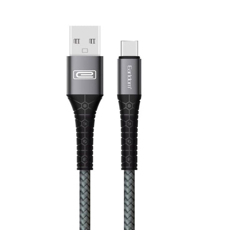 کابل شارژ USB به Type-C ارلدام مدل EC-091C طول 1 متر توان 2 آمپر