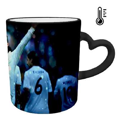 ماگ حرارتی مدل دسته قلبی طرح رونالدو کد 289