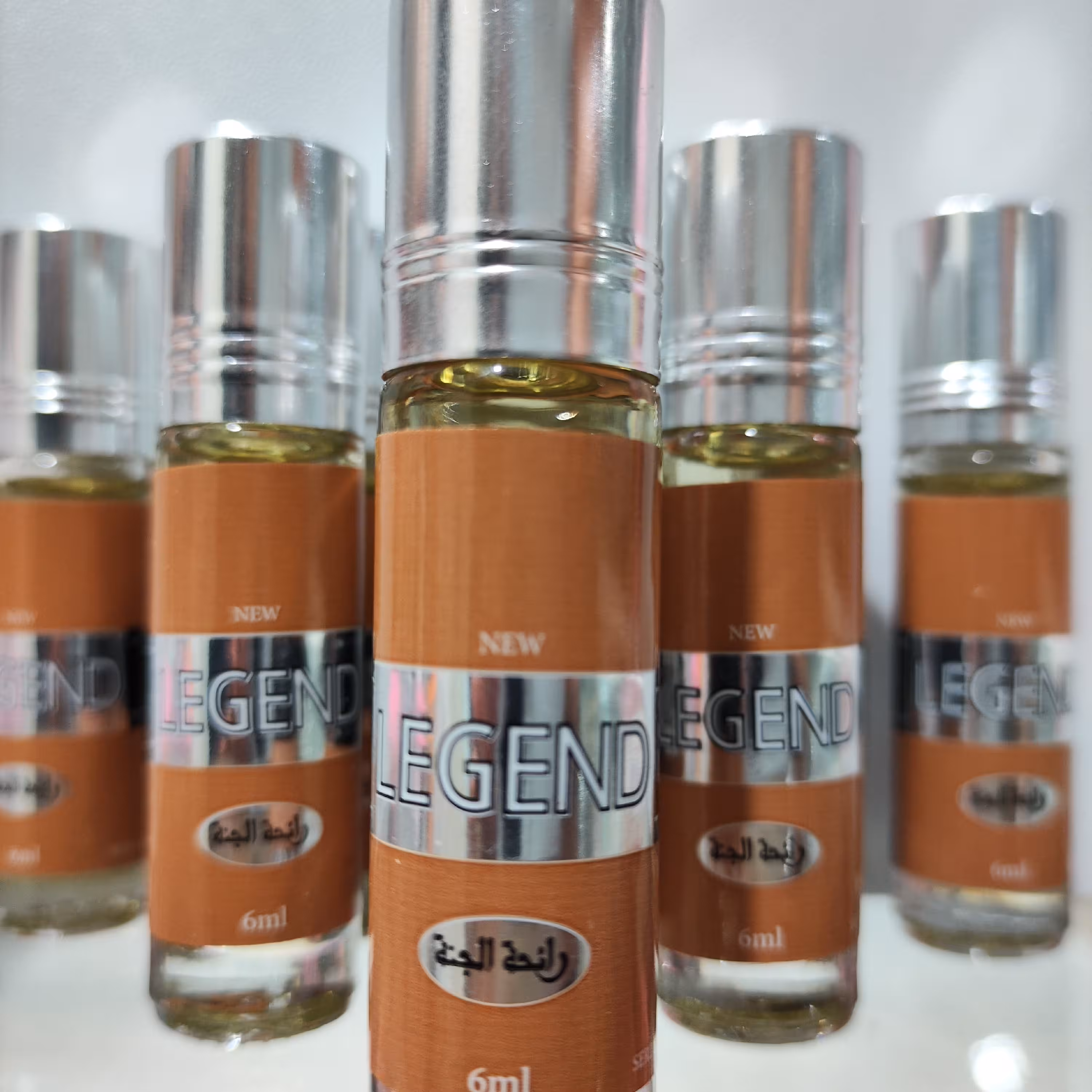 عطر لجند  LEGEND برند رائحه الجنه 6 میل ساخت کشور امارات 
