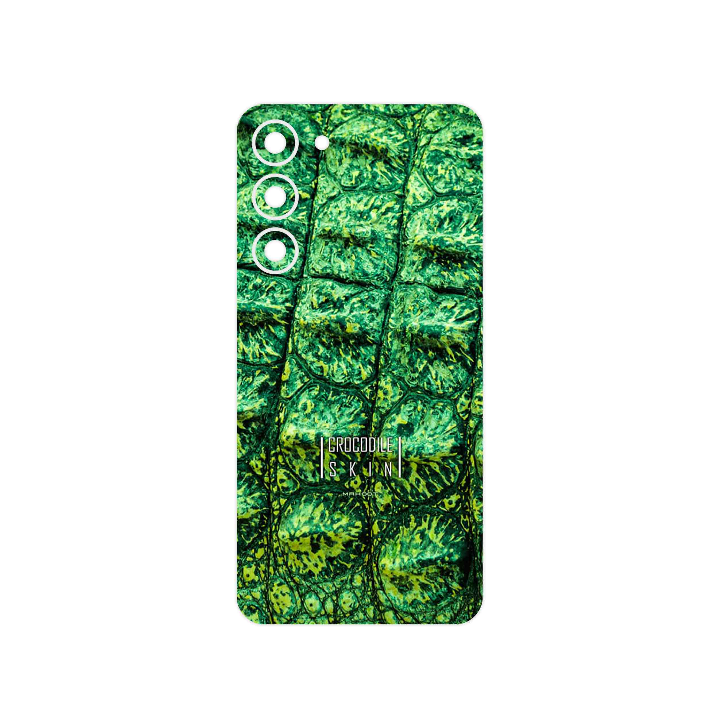 برچسب پوششی ماهوت مدل Crocodile Skin مناسب برای گوشی موبایل سامسونگ Galaxy S23 Plus
