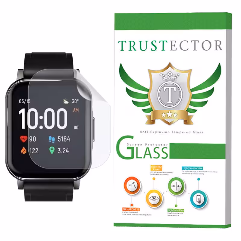 محافظ صفحه نمایش نانو تراستکتور مدل  TPWT-Glass مناسب برای ساعت هوشمند هایلو LS02 | کالا برتری