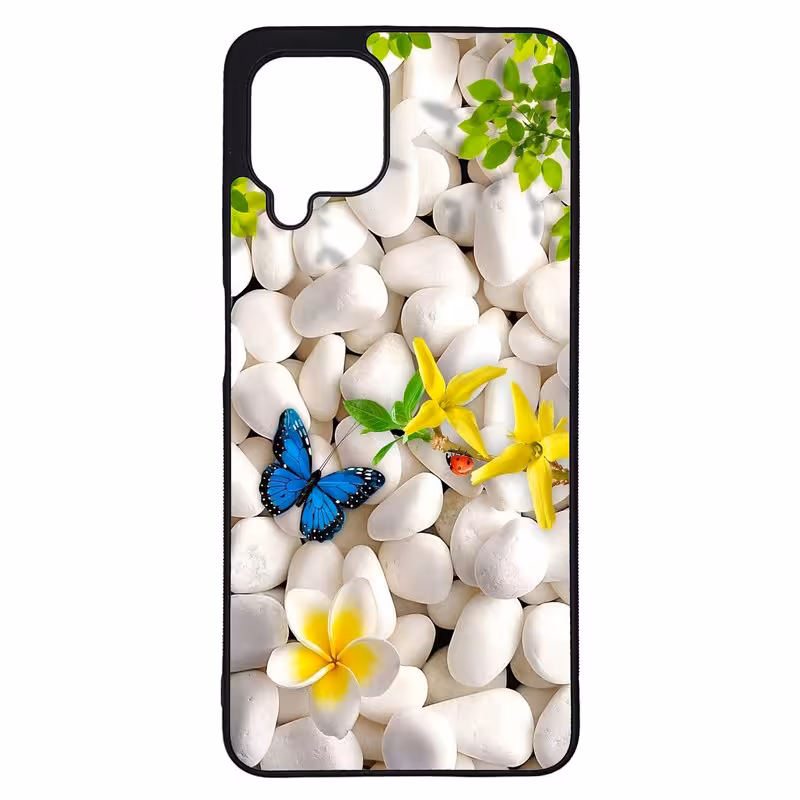 کاور طرح پروانه کد G-168 مناسب برای گوشی موبایل سامسونگ Galaxy A22 4G | دیجی قاب دونی
