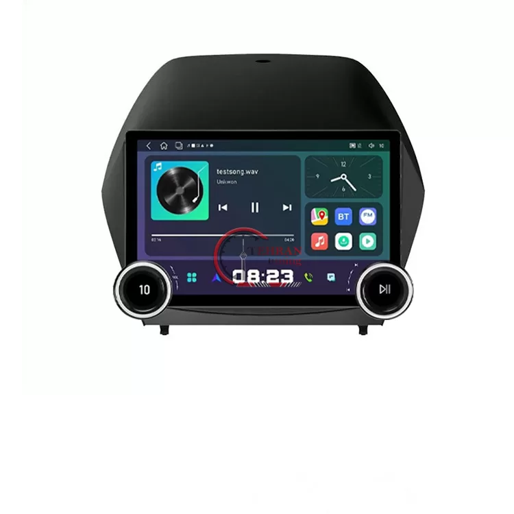 مانیتور 11.8 اینچ اندروید توسان ix35 دیاموند 4 به 64 اپل کارپلی دار اورجینال