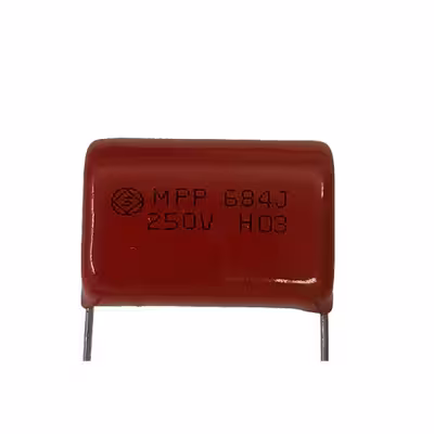 خازن 680 نانوفاراد 250 ولت مدل 684J/250V بسته 10عددی