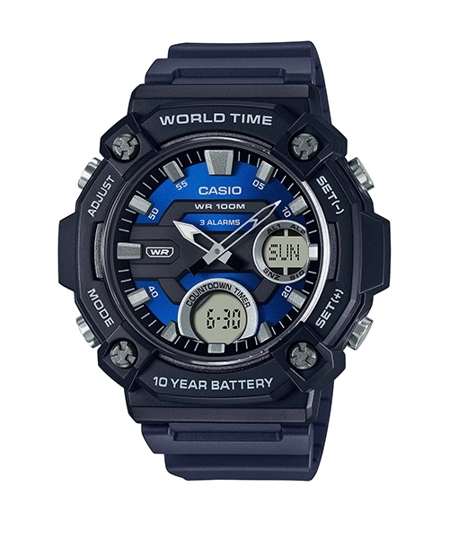 ارسال فوری   گارانتی اصلی شرکتی   ساعت مچی مردانه کاسیو مدل CASIO-AEQ-120W-2AVDF