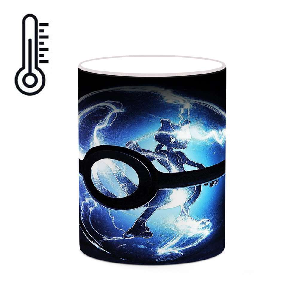 ماگ حرارتی کاکتی طرح کارتون پوکمون مدل mgh22975