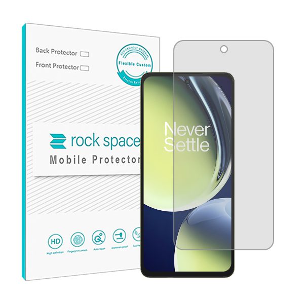 گلس وان پلاس Nord CE 3 Lite مدل نانو هیدروژل شفاف برند راک اسپیس کد 26574S