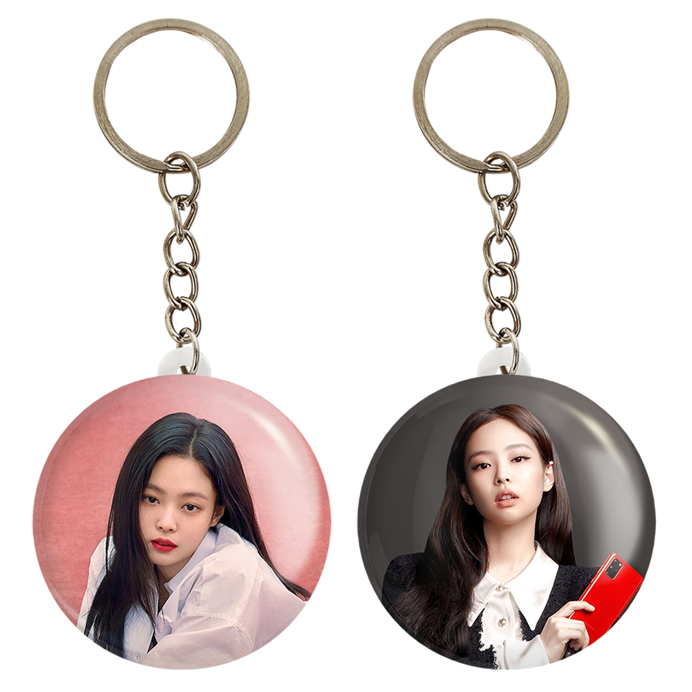 جاکلیدی خندالو مدل جنی بلک پینک کد 1409314102 مجموعه 2 عددی