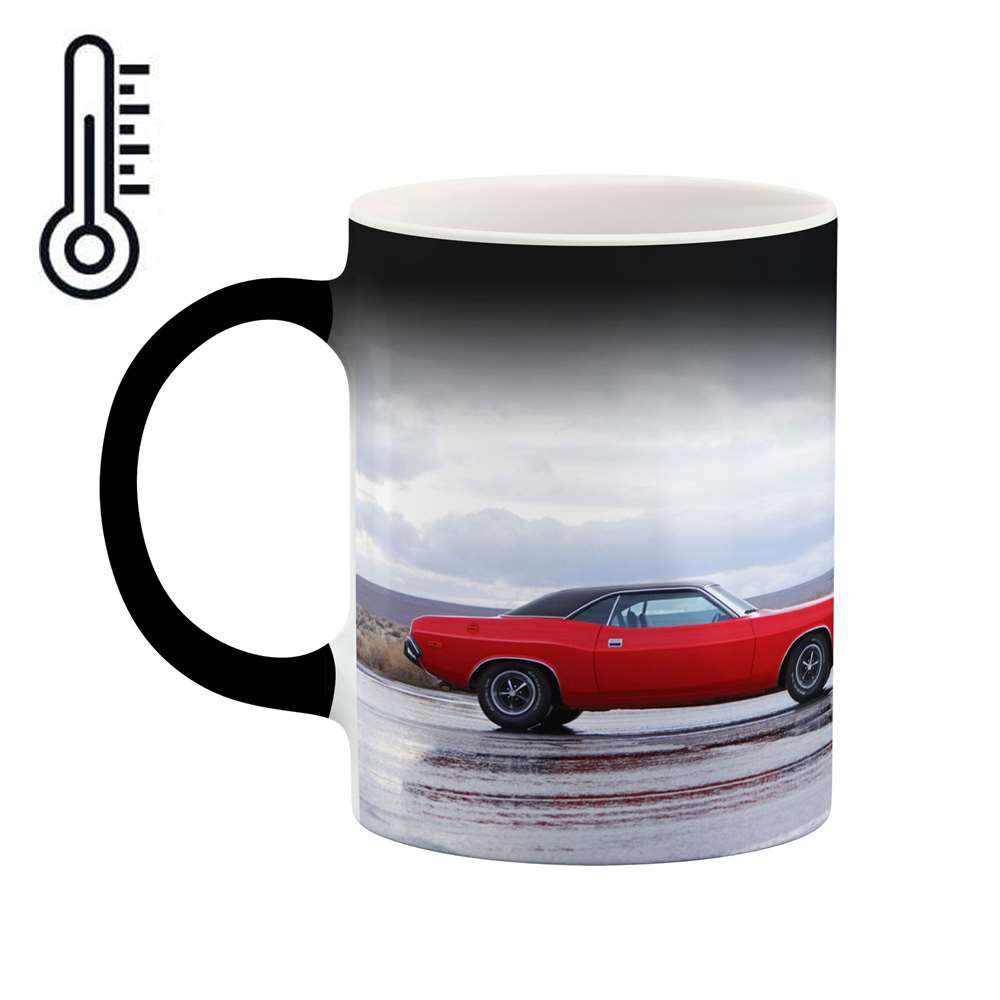 ماگ حرارتی طرح ماشین دوج چلنجر مدل mgh11506