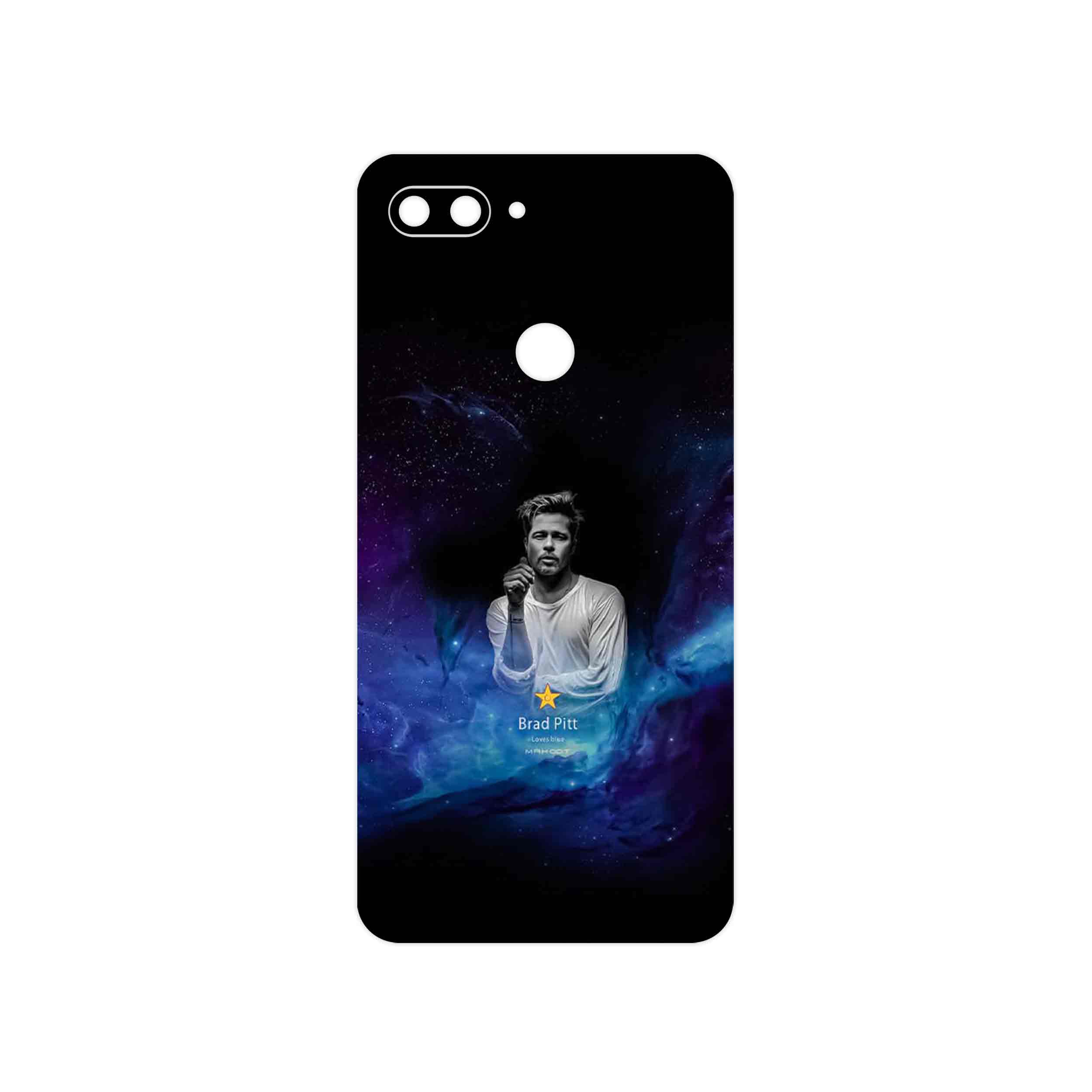 برچسب پوششی ماهوت مدل Brad Pitt مناسب برای گوشی موبایل شیائومی Mi 8 Lite