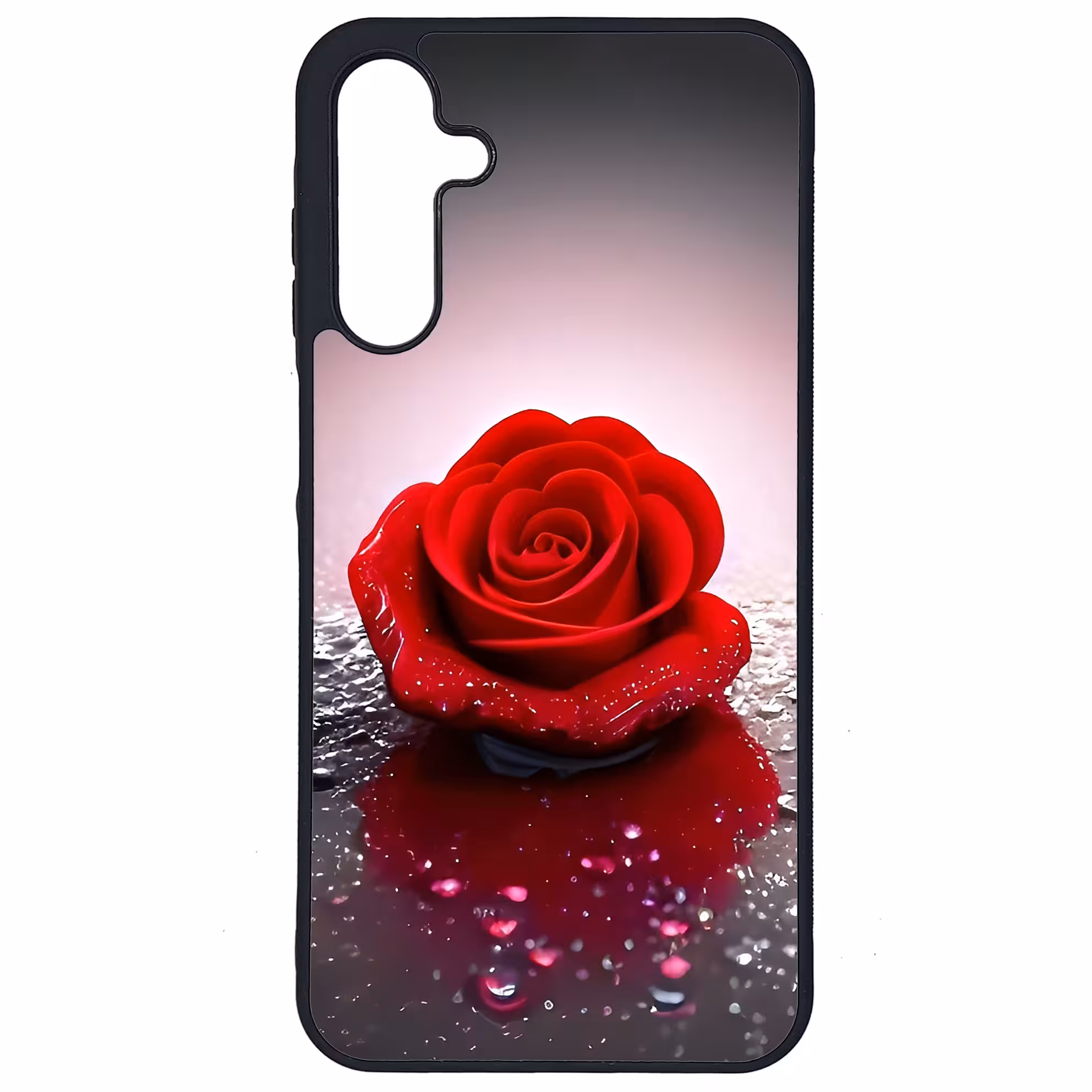 کاور طرح گل رز کد G-024 مناسب برای گوشی موبایل سامسونگ Galaxy A15 4G / A15 5G | دیجی قاب دونی