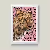 تابلو مدل یوزپلنگ Cheetah کدS0117-w