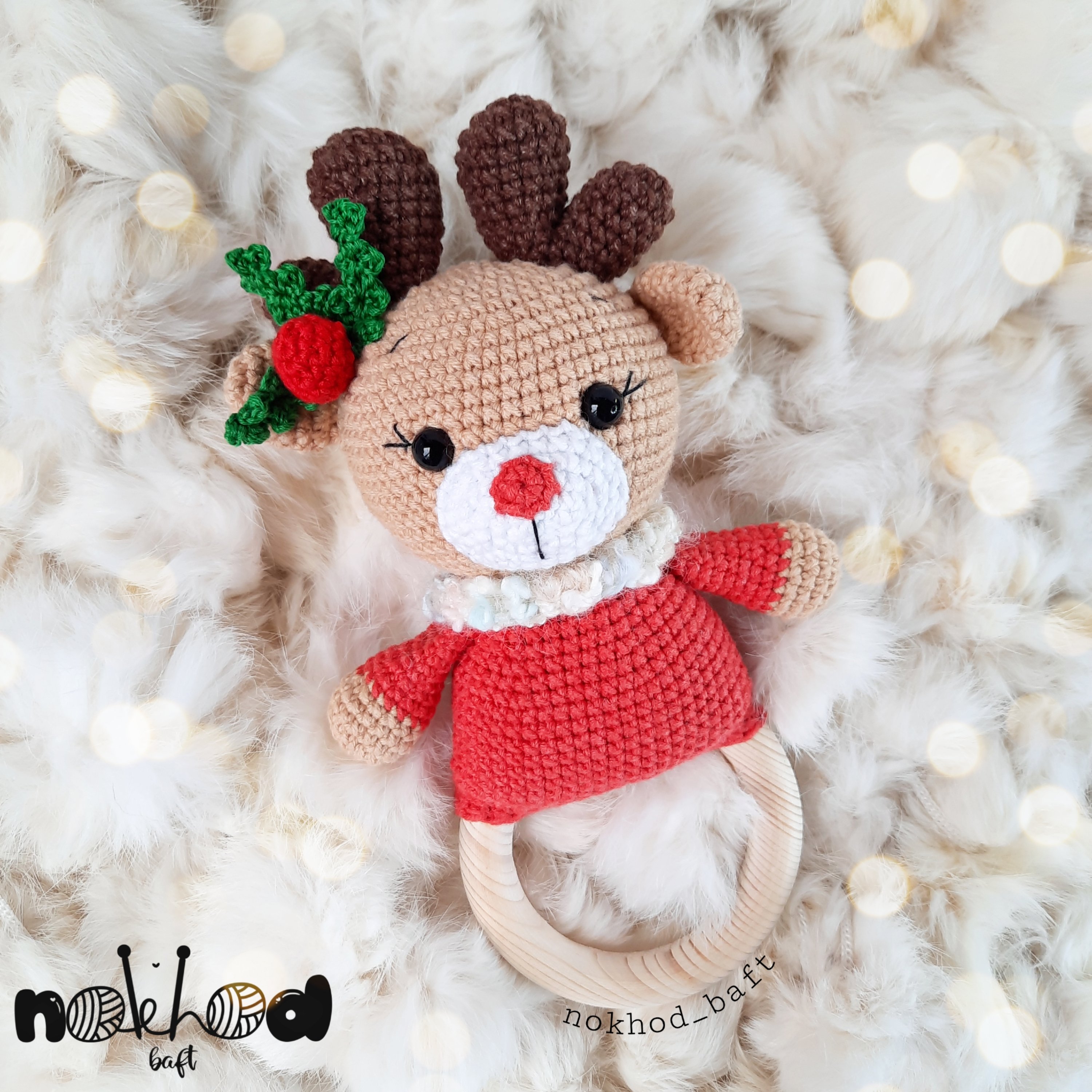 جغجغه  نوزاد دندونی گوزن