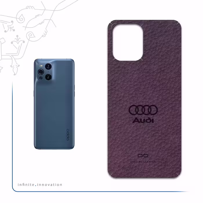 برچسب پوششی ماهوت مدل PL-AUDI مناسب برای گوشی موبایل اپو Find X3 Pro