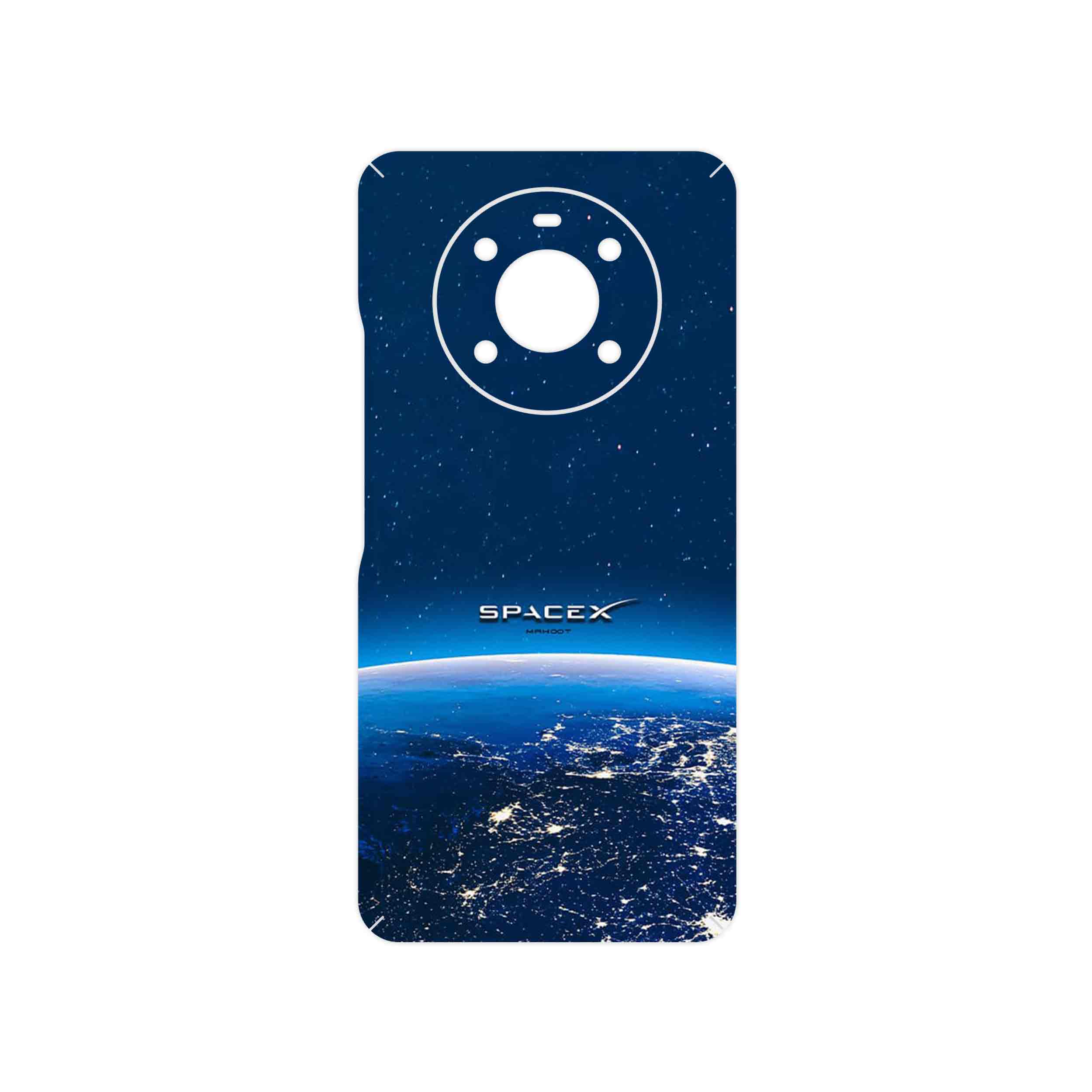برچسب پوششی ماهوت مدل Space X مناسب برای گوشی موبایل آنر X9 4G