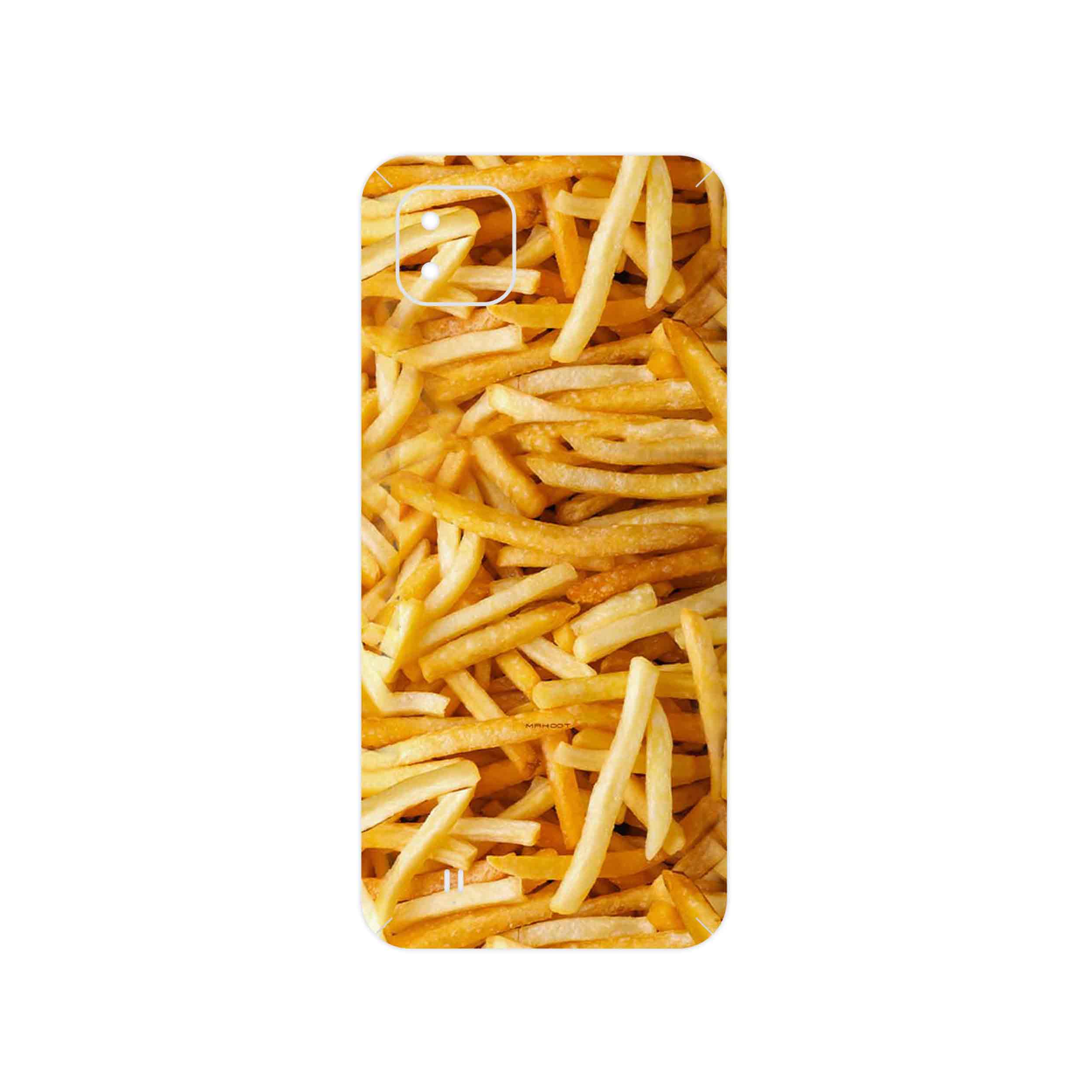 برچسب پوششی ماهوت مدل French fries مناسب برای گوشی موبایل ریلمی C11 2021